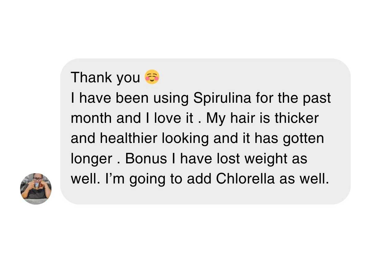 spirulina hair slide 6